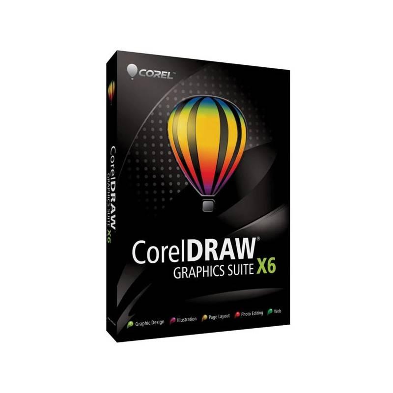 Software Corel DRAW Graphics Suite X6 CZ - krabicová verze (CDGSX6CZPLHBB), software, corel, draw, graphics, suite, krabicová, verze, cdgsx6czplhbb