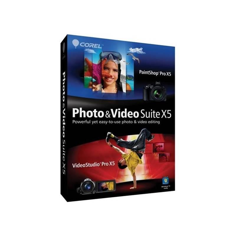 Software Corel Photo & Video Suite X5 - krabicová verze (PVBX5IEMBEU), software, corel, photo, video, suite, krabicová, verze, pvbx5iembeu