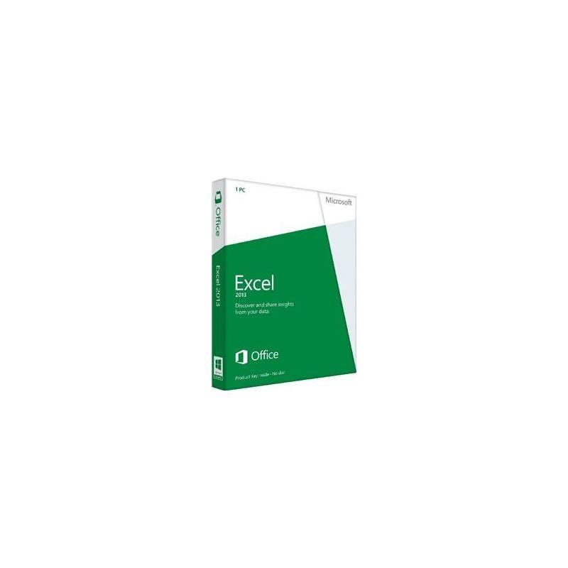 Software Microsoft Excel 2013 CZ 32/64-bit (065-07562), software, microsoft, excel, 2013, 64-bit, 065-07562