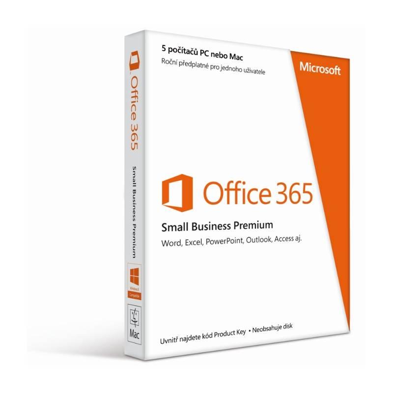 Software Microsoft Office 365 Small Business Premium CZ (6SR-00089), software, microsoft, office, 365, small, business, premium, 6sr-00089