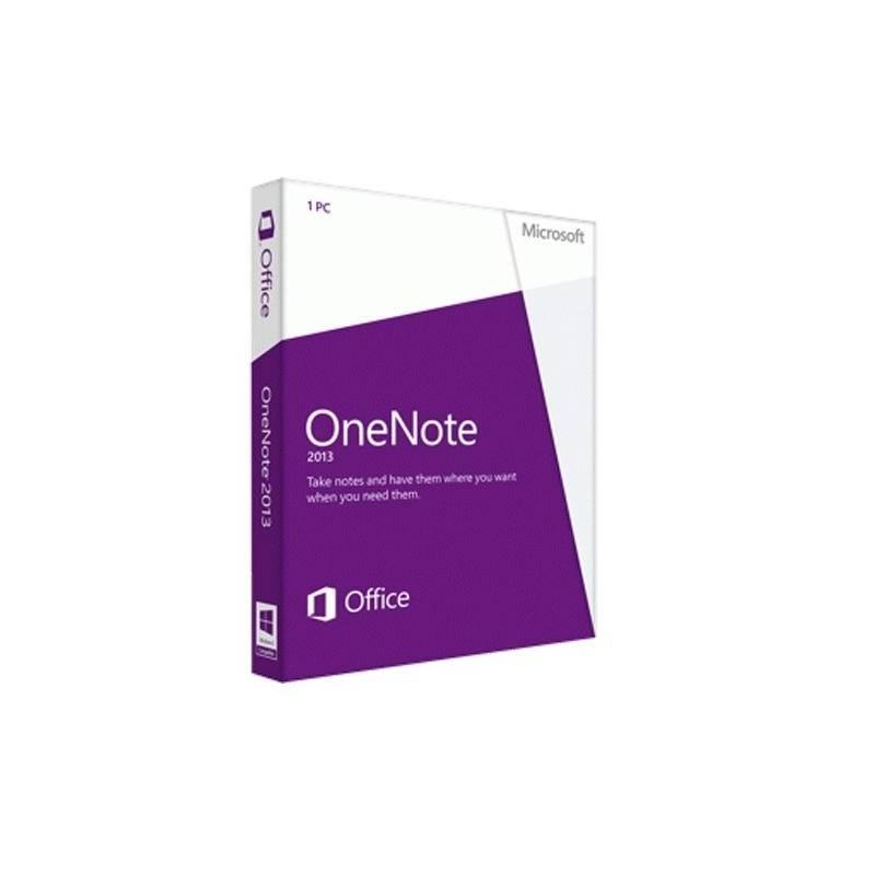 Software Microsoft OneNote 2013 CZ 32/64-bit (S26-05075), software, microsoft, onenote, 2013, 64-bit, s26-05075