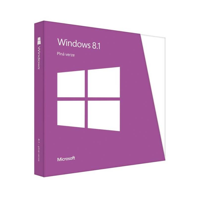 Software Microsoft Windows 8.1 CZ 32/64bit - krabicová verze (FPP) (WN7-00919), software, microsoft, windows, 64bit, krabicová, verze, fpp, wn7-00919