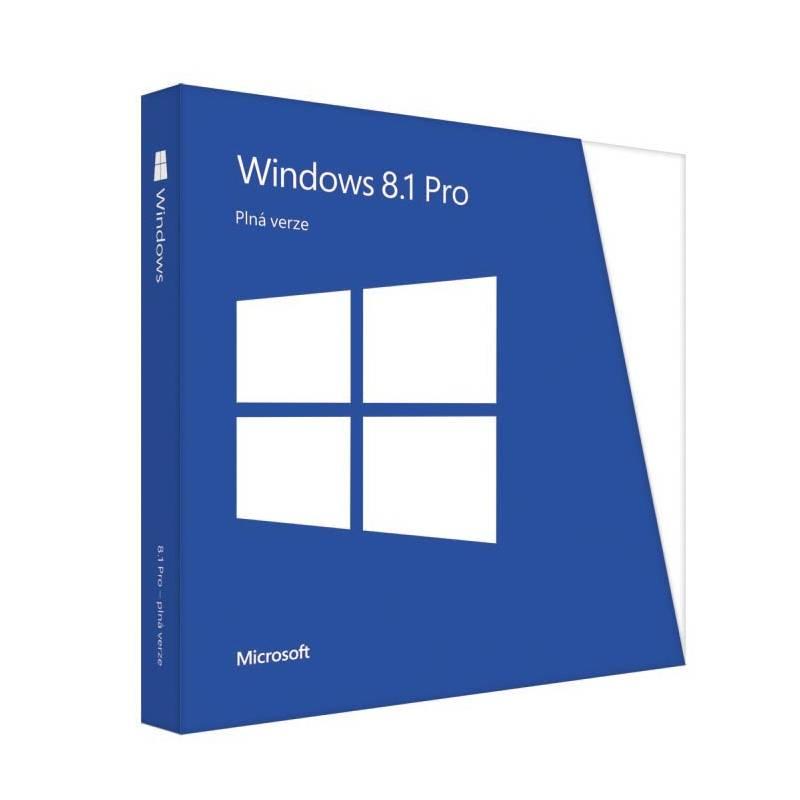 Software Microsoft Windows 8.1 Pro CZ 32/64bit - krabicová verze (FPP) (FQC-07331), software, microsoft, windows, pro, 64bit, krabicová, verze, fpp