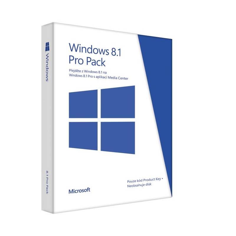 Software Microsoft Windows 8.1 Pro Pack CZ 32/64bit upgrade (PUP) (5VR-00149), software, microsoft, windows, pro, pack, 64bit, upgrade, pup, 5vr-00149