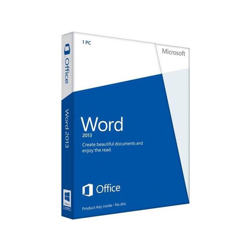 Software Microsoft Word 2013 CZ 32/64-bit (059-08314), software, microsoft, word, 2013, 64-bit, 059-08314