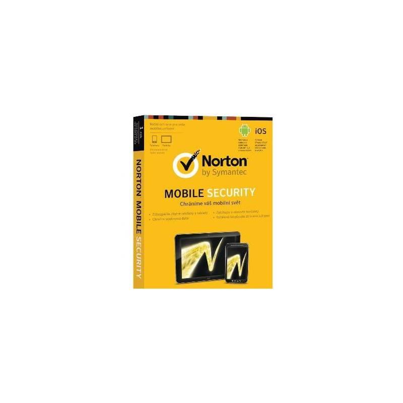 Software Symantec Norton Mobile Security 3.0 CZ 1 user (21243127), software, symantec, norton, mobile, security, user, 21243127
