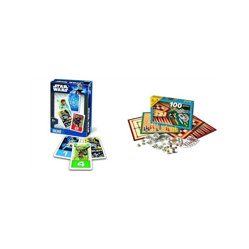 Soubor her MPK 100 + karetní hra ROCARD STARWARS, soubor, her, mpk, 100, karetní, hra, rocard, starwars