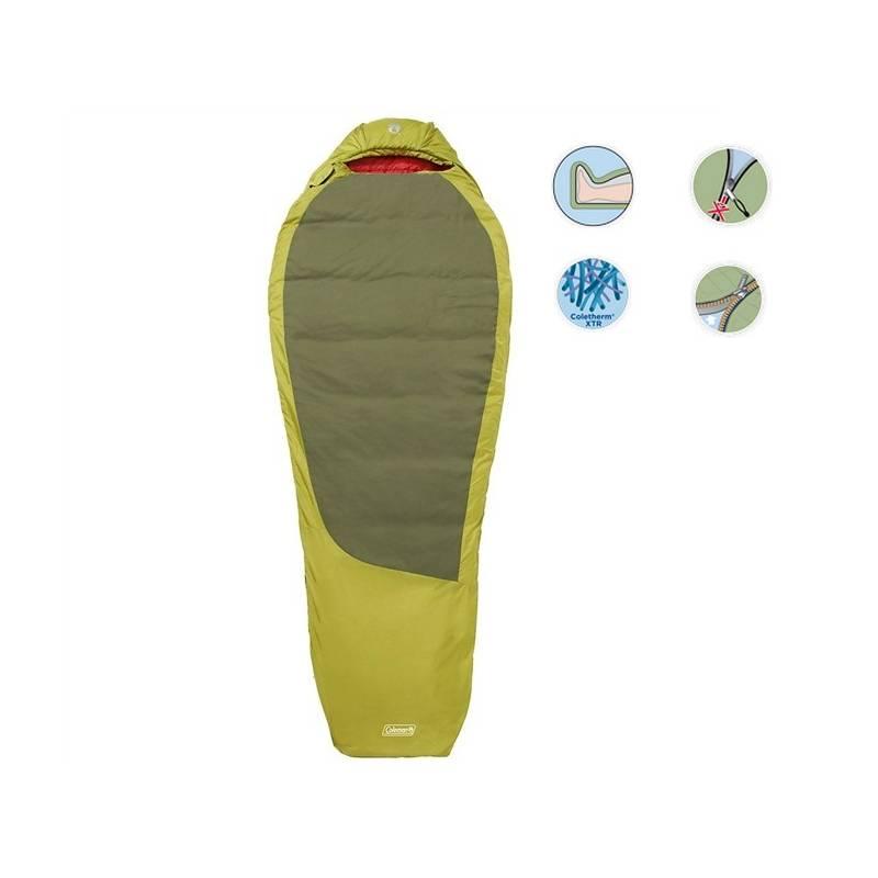 Spací pytel Coleman GUNNISON 500 (9/5/-8°C, 1200 g) kompresní obal, spací, pytel, coleman, gunnison, 500, 1200, kompresní, obal