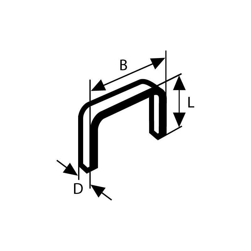 Sponky do sponkovačky Bosch, typ 53 10/11,4, sponky, sponkovačky, bosch, typ