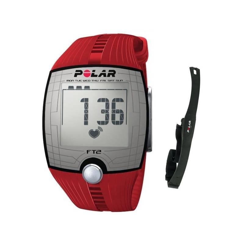 Sporttester Polar FT2 RED červené, sporttester, polar, ft2, red, červené