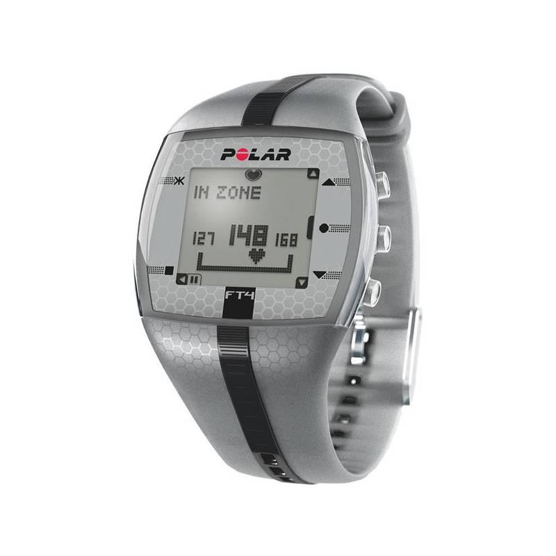 Sporttester Polar FT4 M SIL stříbrné, sporttester, polar, ft4, sil, stříbrné