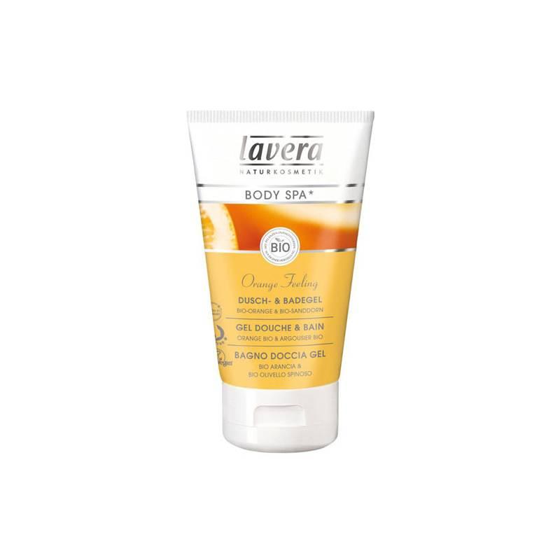 Sprchový a koupelový gel s BIO pomerančem a BIO rakytníkem Body Spa 150 ml, sprchový, koupelový, gel, bio, pomerančem, rakytníkem, body, spa