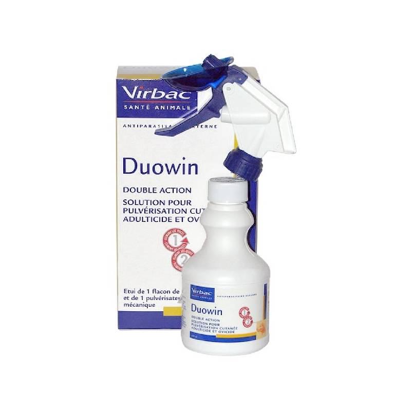 Sprej Virbac Duowin antiparazitární 250ml, pro psy - univerzální, sprej, virbac, duowin, antiparazitární, 250ml, pro, psy, univerzální