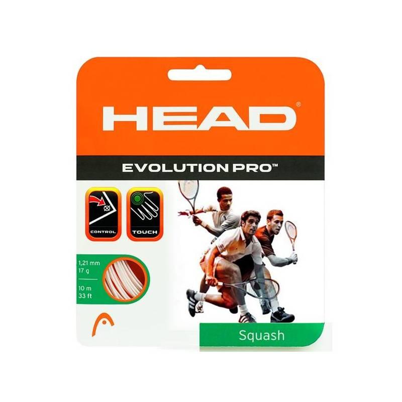 Squashový výplet HEAD Evolution Pro 1.30, oranžový nebo bílá, squashový, výplet, head, evolution, pro, oranžový, nebo, bílá