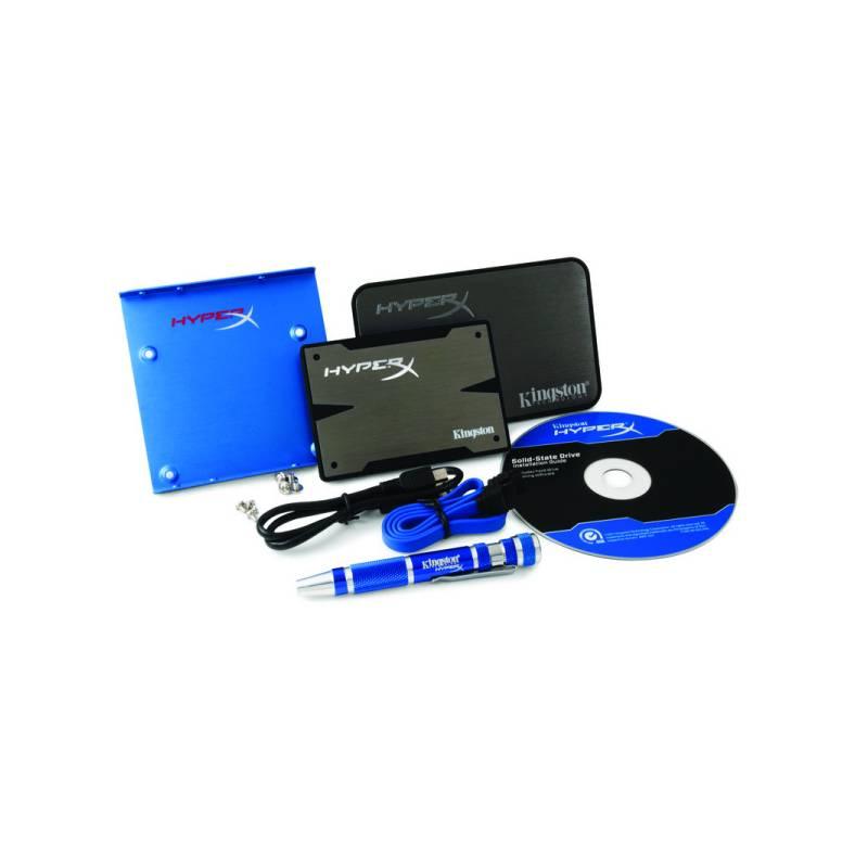 SSD Kingston HyperX 3K SSD 120GB (9,5mm) Upgrade Kit (SH103S3B/120G), ssd, kingston, hyperx, 120gb, 5mm, upgrade, kit, sh103s3b, 120g