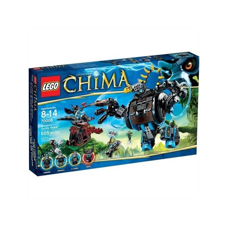 Stavebnice Lego CHIMA 70008 Gorzanův gorilí útočník, stavebnice, lego, chima, 70008, gorzanův, gorilí, útočník