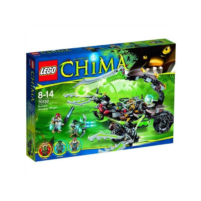 Stavebnice Lego CHIMA-herní sady 70132 Scormův škorpióní útočník, stavebnice, lego, chima-herní, sady, 70132, scormův, škorpióní, útočník