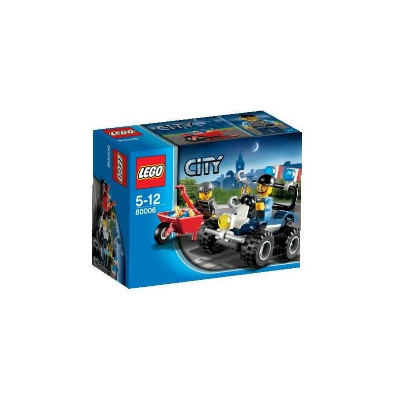 Stavebnice Lego City 60006 Policejní čtyřkolka, stavebnice, lego, city, 60006, policejní, čtyřkolka