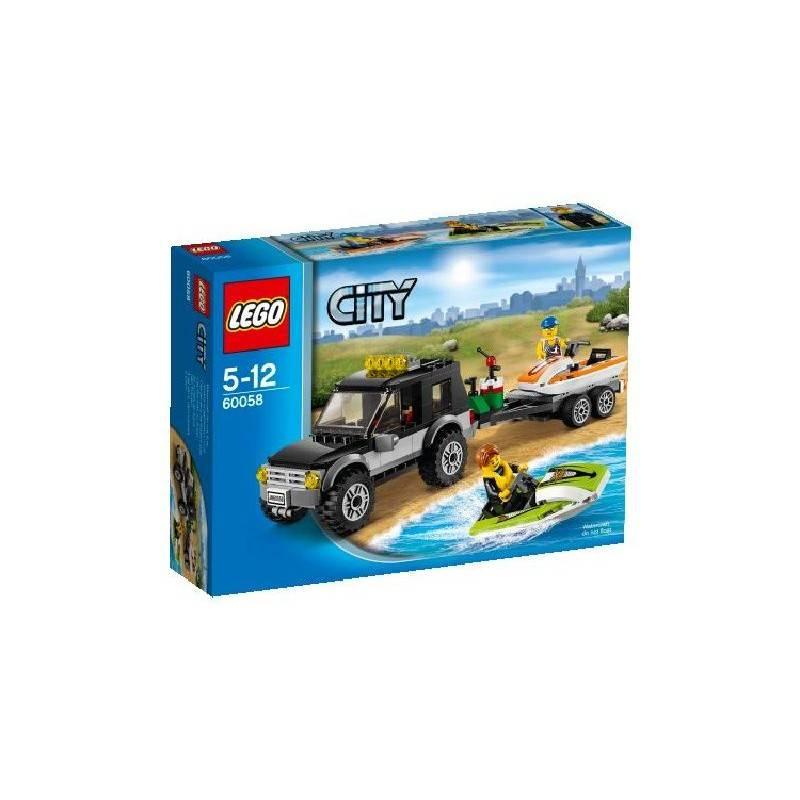 Stavebnice Lego City 60058 SUV s vodním skútrem, stavebnice, lego, city, 60058, suv, vodním, skútrem