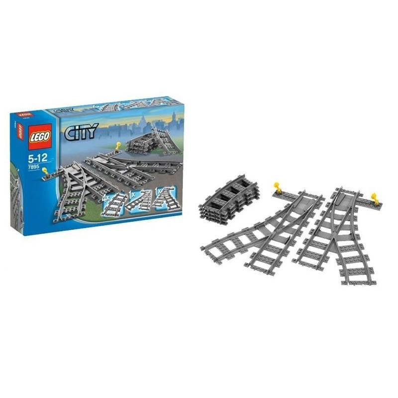 Stavebnice Lego City 7895 Výhybky, stavebnice, lego, city, 7895, výhybky
