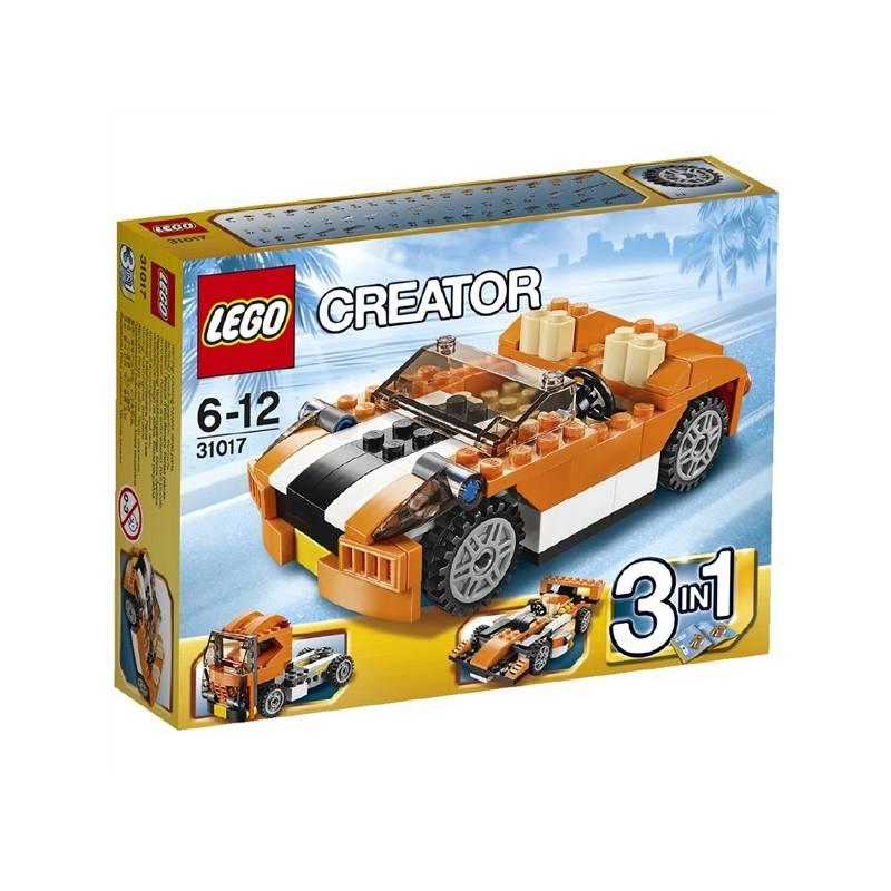 Stavebnice Lego Creator 31017 Oranžový závoďák, stavebnice, lego, creator, 31017, oranžový, závoďák