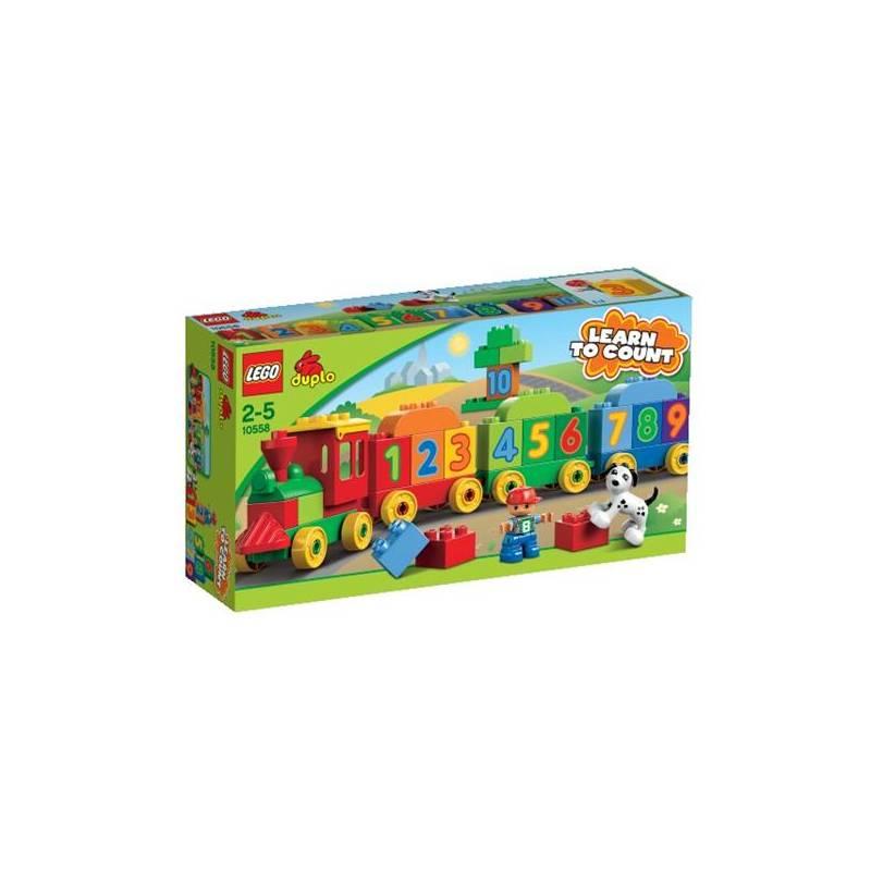 Stavebnice Lego DUPLO Kostičky 10558 Vláček plný čísel, stavebnice, lego, duplo, kostičky, 10558, vláček, plný, čísel