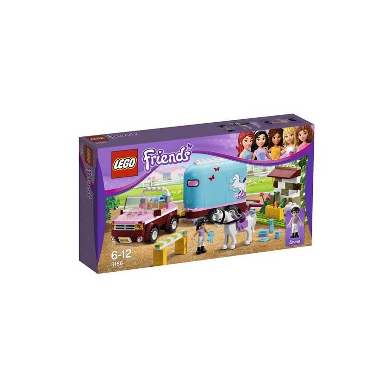 Stavebnice Lego Friends 3186 Emmin přívěs pro koně, stavebnice, lego, friends, 3186, emmin, přívěs, pro, koně