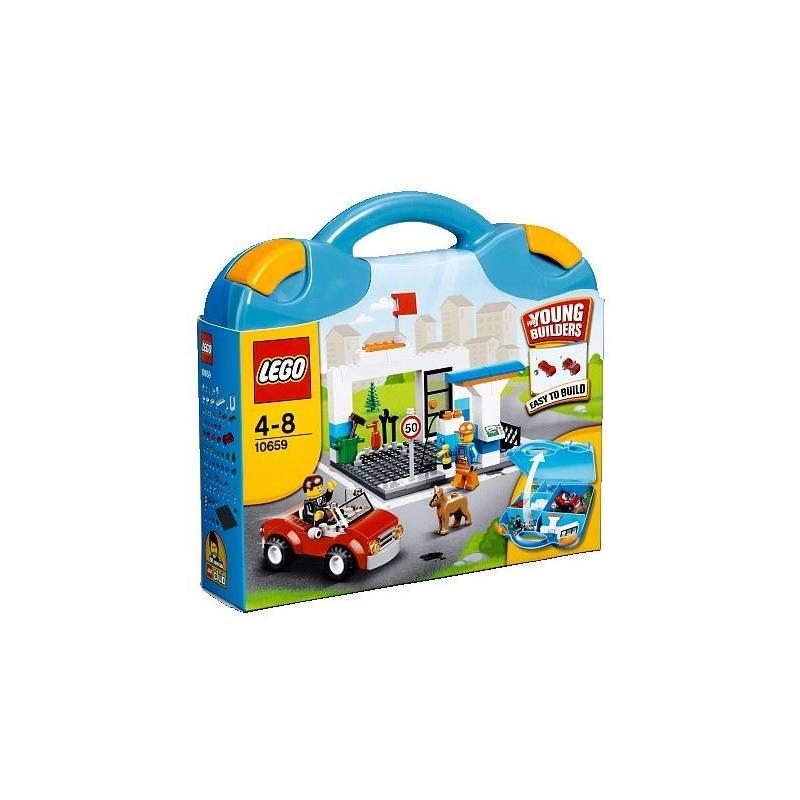 Stavebnice Lego Kostičky Lego® 10659 Modrý kufřík, stavebnice, lego, kostičky, 10659, modrý, kufřík