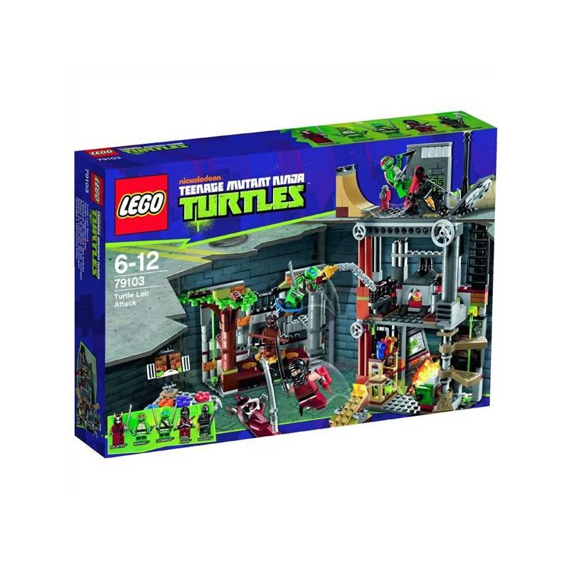 Stavebnice Lego Ninja Turtles 79103 Želví vpád do doupěte, stavebnice, lego, ninja, turtles, 79103, Želví, vpád, doupěte