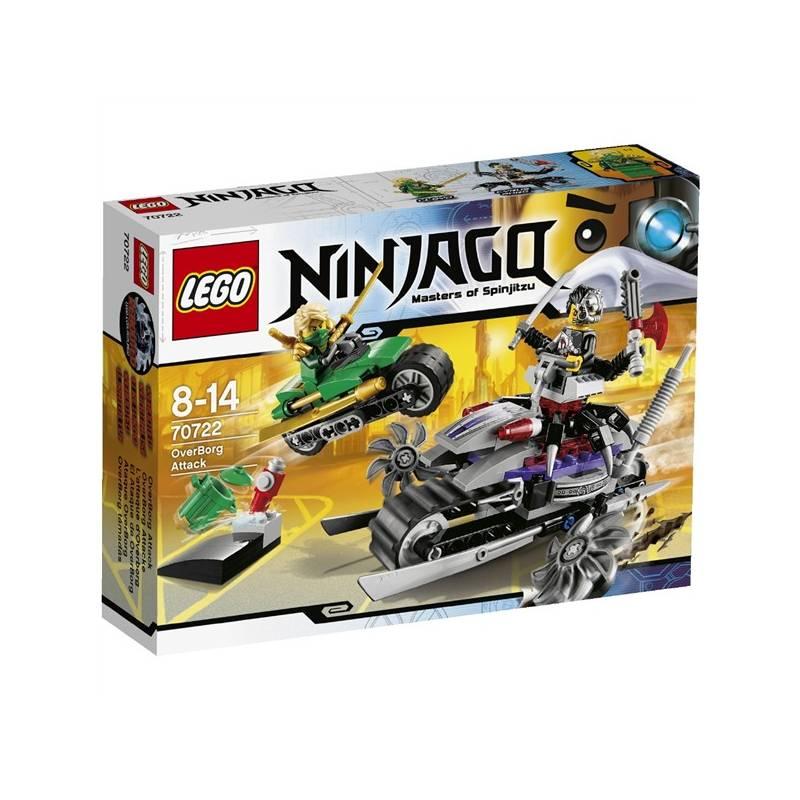 Stavebnice Lego Ninjago 70722 OverBorgův útok, stavebnice, lego, ninjago, 70722, overborgův, útok