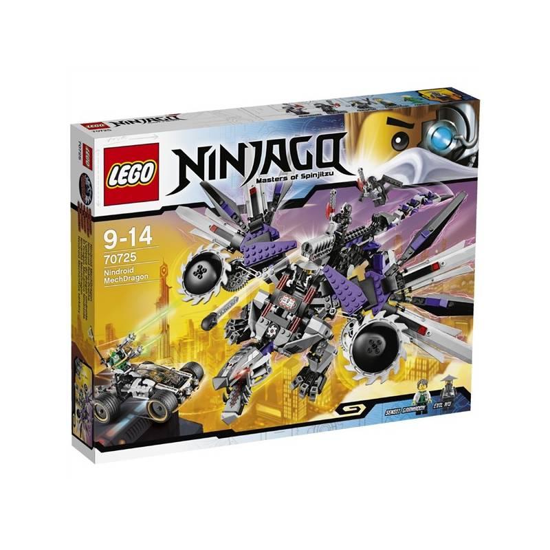 Stavebnice Lego Ninjago 70725 Nindroidní robodrak, stavebnice, lego, ninjago, 70725, nindroidní, robodrak