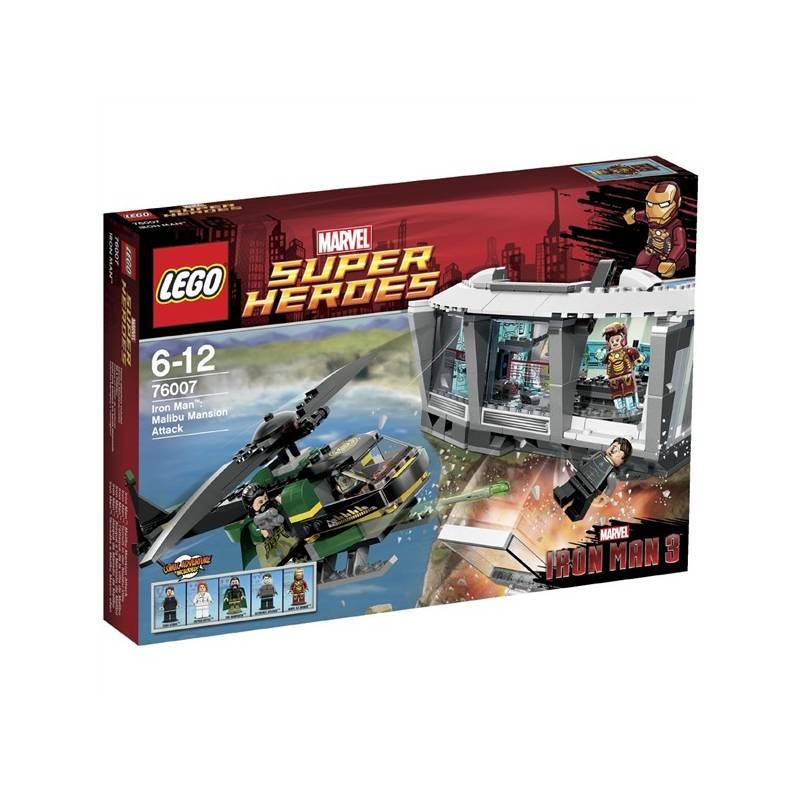 Stavebnice Lego Super Heroes 76007 Iron Man Útok v Malibu, stavebnice, lego, super, heroes, 76007, iron, man, Útok, malibu
