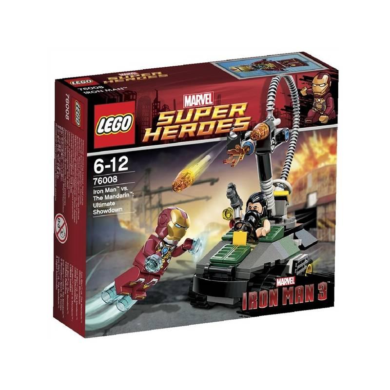 Stavebnice Lego Super Heroes 76008 Iron Man versus Mandarin Rozhoduj, stavebnice, lego, super, heroes, 76008, iron, man, versus, mandarin, rozhoduj
