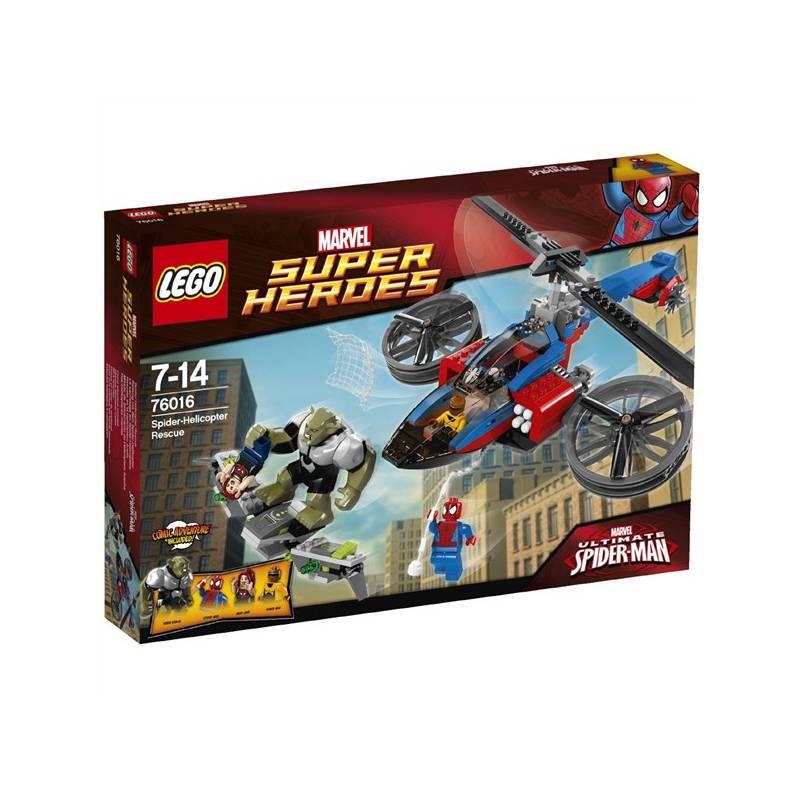 Stavebnice Lego Super Heroes 76016 Pavoučí záchranný vrtulník, stavebnice, lego, super, heroes, 76016, pavoučí, záchranný, vrtulník