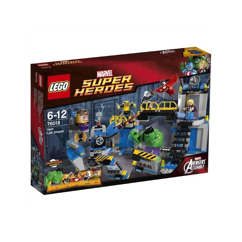 Stavebnice Lego Super Heroes 76018 Hulk Rozbití laboratoře, stavebnice, lego, super, heroes, 76018, hulk, rozbití, laboratoře