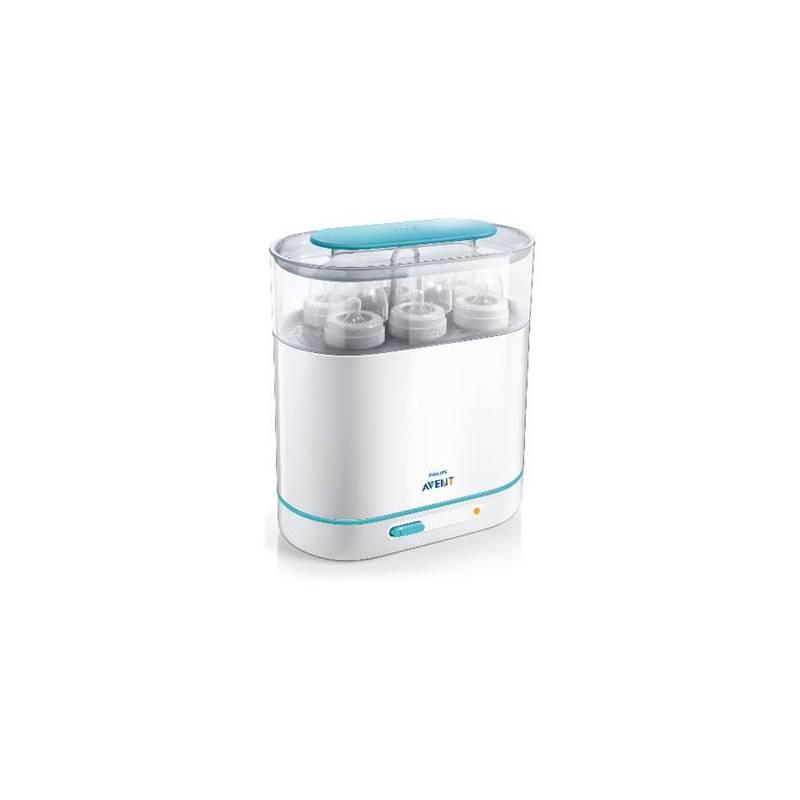 Sterilizátor Philips AVENT SCF284/03 3 v 1 parní bílý, sterilizátor, philips, avent, scf284, parní, bílý