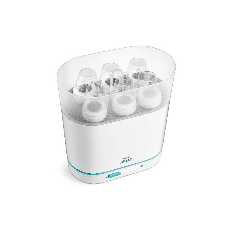 Sterilizátor Philips AVENT SCF285/03 3 v 1 parní bílý, sterilizátor, philips, avent, scf285, parní, bílý