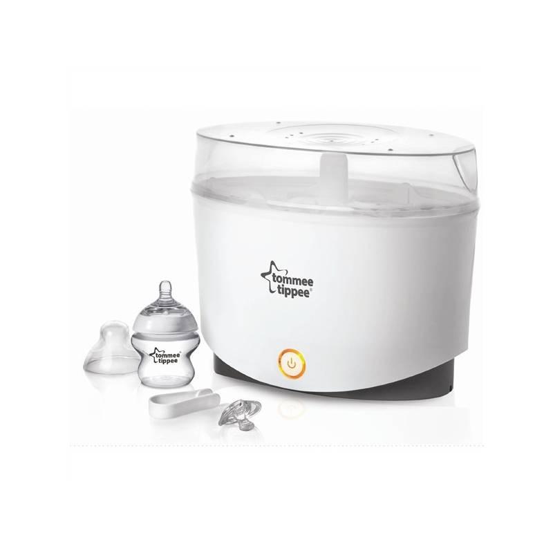 Sterilizátor Tommee Tippee elektrický parní C2N bílý, sterilizátor, tommee, tippee, elektrický, parní, c2n, bílý