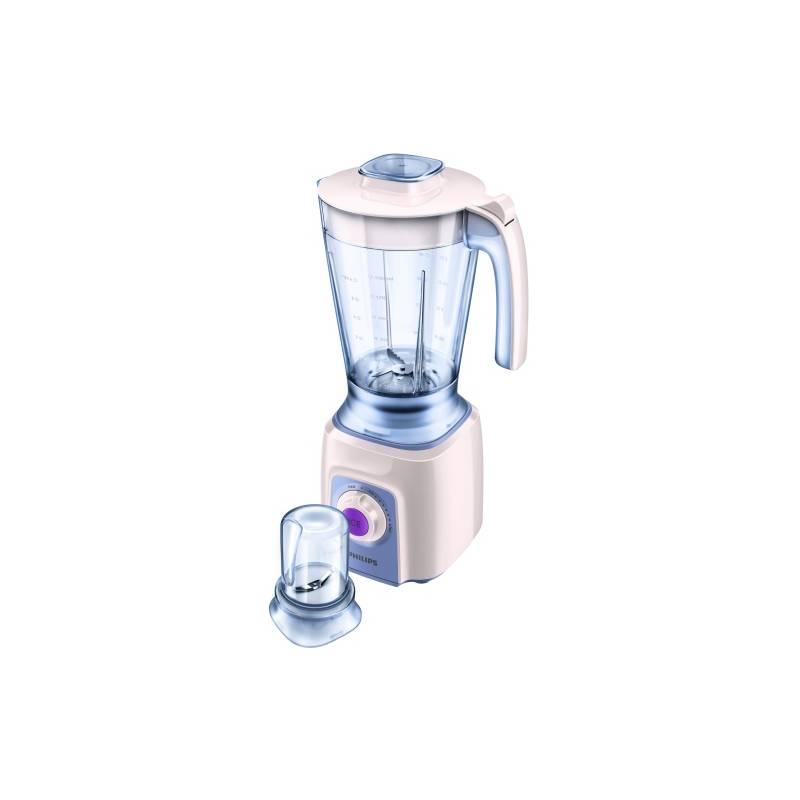 Stolní mixér Philips HR2161/40 bílý/fialový (poškozený obal 8114002524), stolní, mixér, philips, hr2161, bílý, fialový, poškozený, obal, 8114002524