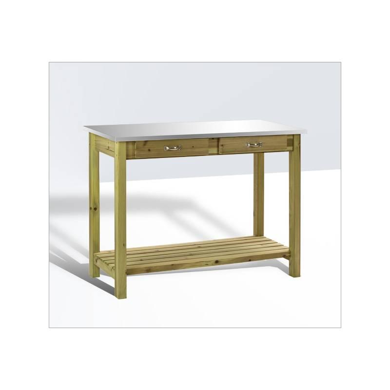 Stůl Dema záhradnícky pracovný, 114x52x86 cm (47029D), stůl, dema, záhradnícky, pracovný, 114x52x86, 47029d