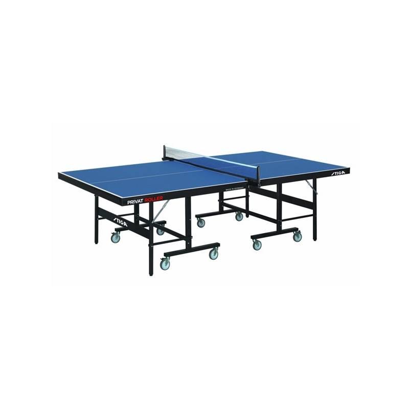 Stůl na stolní tenis Stiga Privat Roller CSS modrý, stůl, stolní, tenis, stiga, privat, roller, css, modrý