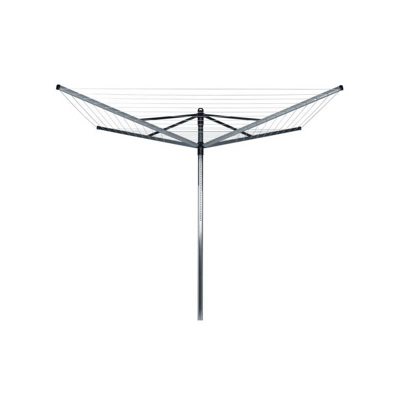 Sušák prádla Brabantia Lift-O-Matic 60m, kovový stojan šedý, sušák, prádla, brabantia, lift-o-matic, 60m, kovový, stojan, šedý