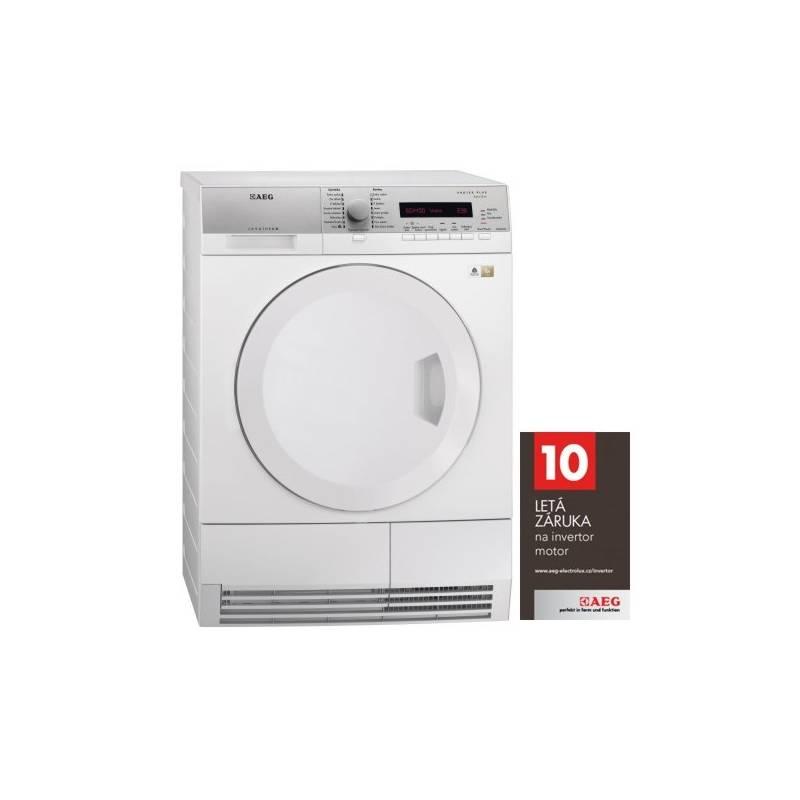 Sušička prádla AEG T75470IH1CS bílá, sušička, prádla, aeg, t75470ih1cs, bílá