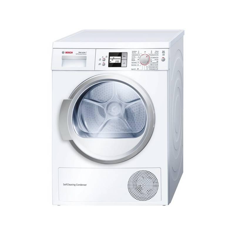 Sušička prádla Bosch WTW86564BY bílá, sušička, prádla, bosch, wtw86564by, bílá