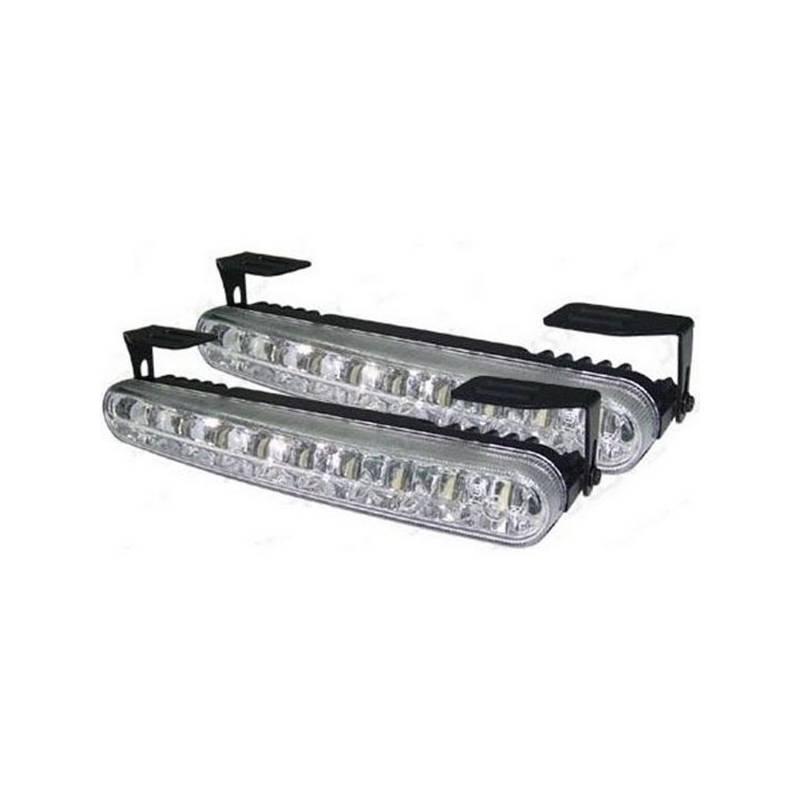 Světla Unitec přídavná pro denní svícení LED - oválná vypouklá 12V 24 LED E DRL, světla, unitec, přídavná, pro, denní, svícení, led, oválná, vypouklá