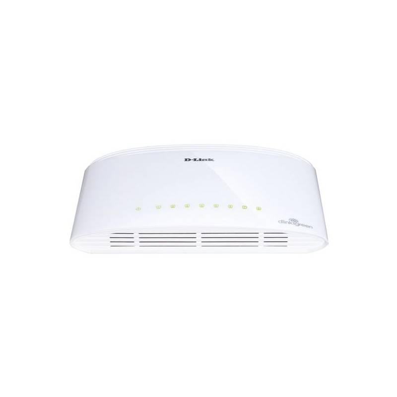 Switch D-Link DGS-1008D (DGS-1008D) stříbrný, switch, d-link, dgs-1008d, stříbrný