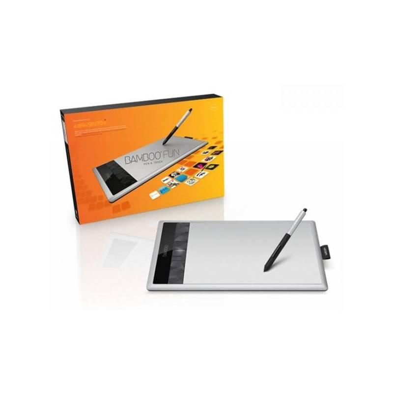 Tablet Wacom Bamboo 3 Fun Medium & Touch (CTH-670S-EN) (poškozený obal 8213071778), tablet, wacom, bamboo, fun, medium, touch, cth-670s-en, poškozený, obal