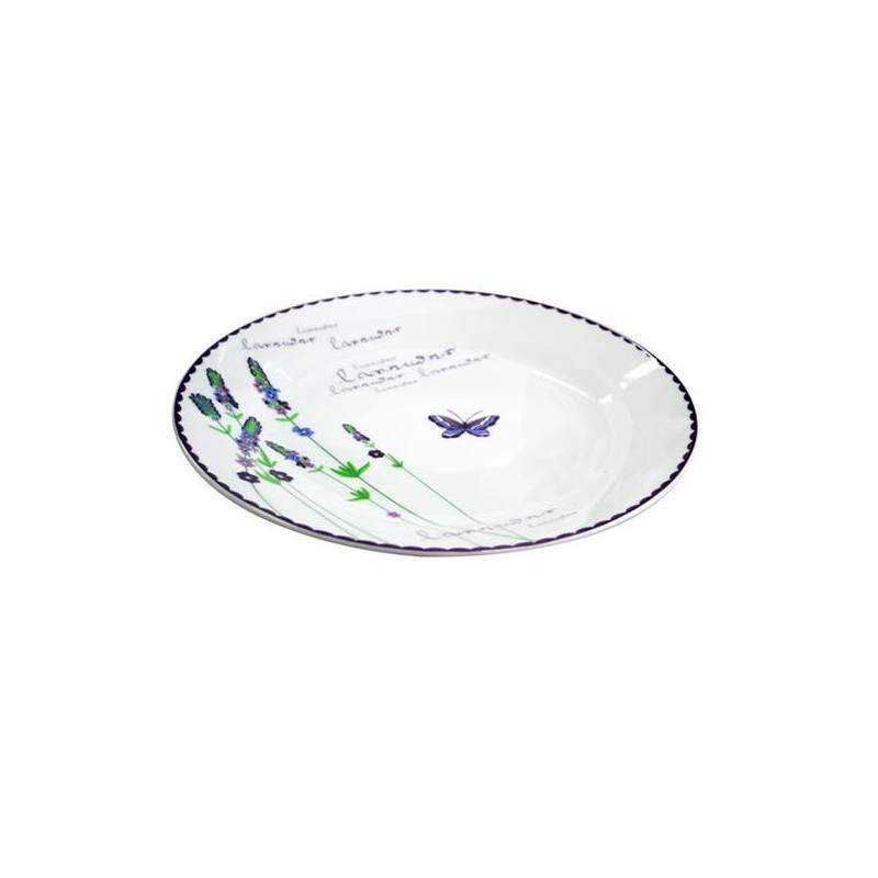 Talíř TORO keramika - motiv levandule, talíř, toro, keramika, motiv, levandule