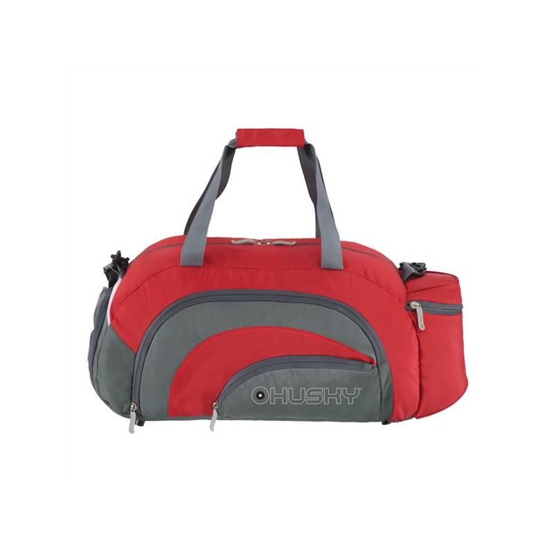 Taška cestovní Husky GLADE 38l červená, taška, cestovní, husky, glade, 38l, červená