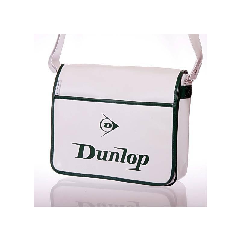 Taška sportovní Dunlop RETRO CL-7141 (PVC) bílá, taška, sportovní, dunlop, retro, cl-7141, pvc, bílá
